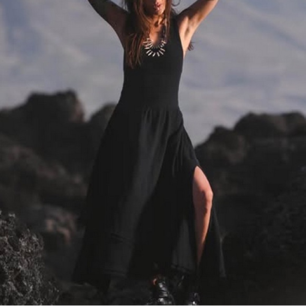 NWT Aya Sacred Wear Raw Cotton Dress Size Medium - Picture 4 of 13